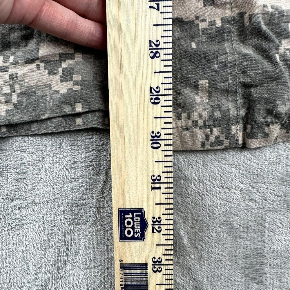 US Army Combat Uniform ACU Top Shirt Jacket Digital Camo Medium Long - Picture 3 of 7